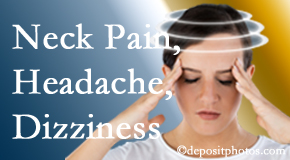 Manchester Chiropractic & Sports Injuries helps relieve neck pain and dizziness and related neck muscle issues.