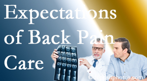 The pain relief expectations of Manchester back pain patients influence their satisfaction with chiropractic care. What is realistic?