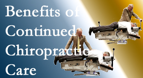 Manchester Chiropractic & Sports Injuries presents continued chiropractic care (aka maintenance care) as it is research-documented as effective.