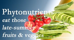 Manchester Chiropractic & Sports Injuries presents research on the benefits of phytonutrient-filled fruits and vegetables. 