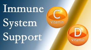 Manchester Chiropractic & Sports Injuries presents details about the benefits of vitamins C and D for the immune system to fight infection. 