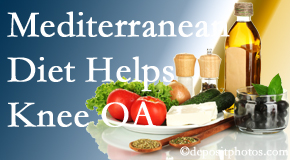 Manchester Chiropractic & Sports Injuries shares recent research about how good a Mediterranean Diet is for knee osteoarthritis as well as quality of life improvement.