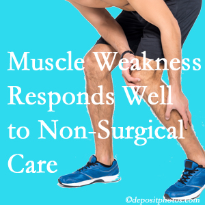  Manchester chiropractic non-surgical care manytimes improves muscle weakness in back and leg pain patients.