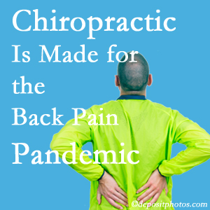 Manchester chiropractic care at Manchester Chiropractic & Sports Injuries is prepared for the pandemic of low back pain. 