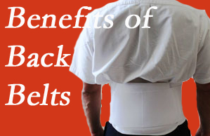 Manchester Chiropractic & Sports Injuries uses the best of chiropractic care options to ease Manchester back pain sufferers’ pain, sometimes with back belts.