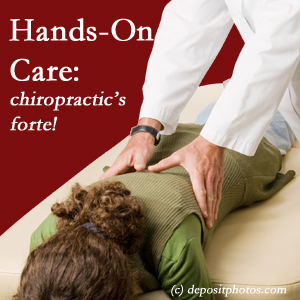 image of Manchester chiropractic hands-on treatment