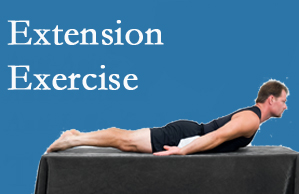 Manchester Chiropractic & Sports Injuries recommends extensor strengthening exercises when back pain patients are ready for them.