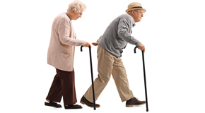 Manchester back pain affects gait and walking patterns