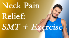 Manchester Chiropractic & Sports Injuries offers a pain-relieving treatment plan for neck pain that includes exercise and spinal manipulation with Cox Technic.