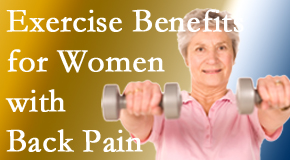 Manchester Chiropractic & Sports Injuries shares new research about how beneficial exercise is, especially for older women with back pain. 