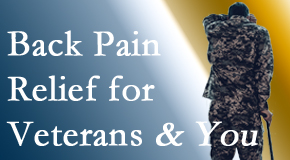 Manchester Chiropractic & Sports Injuries cares for veterans with back pain and PTSD and stress.