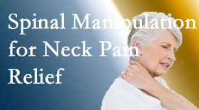 Manchester Chiropractic & Sports Injuries delivers chiropractic spinal manipulation to decrease neck pain. Such spinal manipulation decreases the risk of treatment escalation.