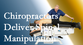 Manchester Chiropractic & Sports Injuries uses spinal manipulation on a daily basis as a representative of the chiropractic profession which is recognized as being the profession of spinal manipulation practitioners.