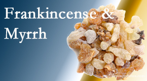 frankincense and myrrh picture for Manchester anti-inflammatory, anti-tumor, antioxidant effects