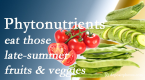 Manchester Chiropractic & Sports Injuries presents research on the benefits of phytonutrient-filled fruits and vegetables. 
