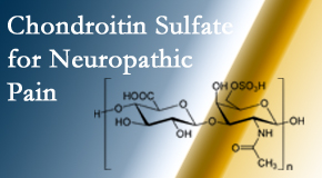 Manchester Chiropractic & Sports Injuries finds chondroitin sulfate to be an effective addition to the relieving care of sciatic nerve related neuropathic pain.