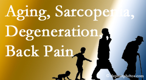 Manchester Chiropractic & Sports Injuries lessens a lot of back pain and sees a lot of related sarcopenia and back muscle degeneration.