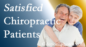 Manchester chiropractic patients are satisfied with their care at Manchester Chiropractic & Sports Injuries.