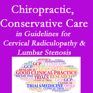 Manchester chiropractic care for cervical radiculopathy and lumbar spinal stenosis is often ignored in medical studies and recommendations despite documented benefits. 