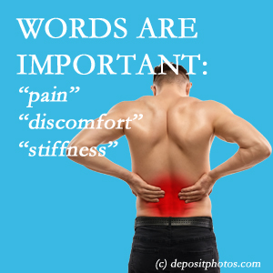 Your Manchester chiropractor listens to every word used to describe the back pain experience to develop the proper, relieving treatment plan.