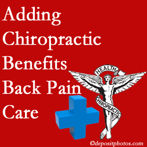 Added Manchester chiropractic to back pain care plans helps back pain sufferers. 
