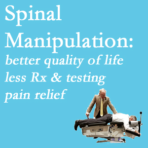 The Manchester chiropractic care offers spinal manipulation which research is describing as beneficial for pain relief, better quality of life, and reduced risk of prescription medication use and excess testing.