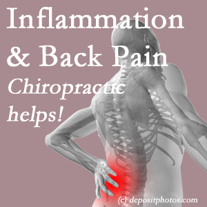 The Manchester chiropractic care offers back pain-relieving treatment that is shown to reduce related inflammation as well.