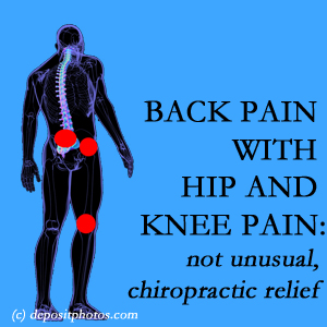 Manchester back pain, hip and knee osteoarthritis often appear together, and Manchester Chiropractic & Sports Injuries can help. 