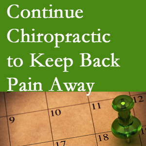Continued Manchester chiropractic care helps keep back pain away.